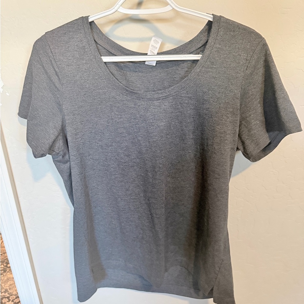 Marika Charcoal Short Sleeve Tee